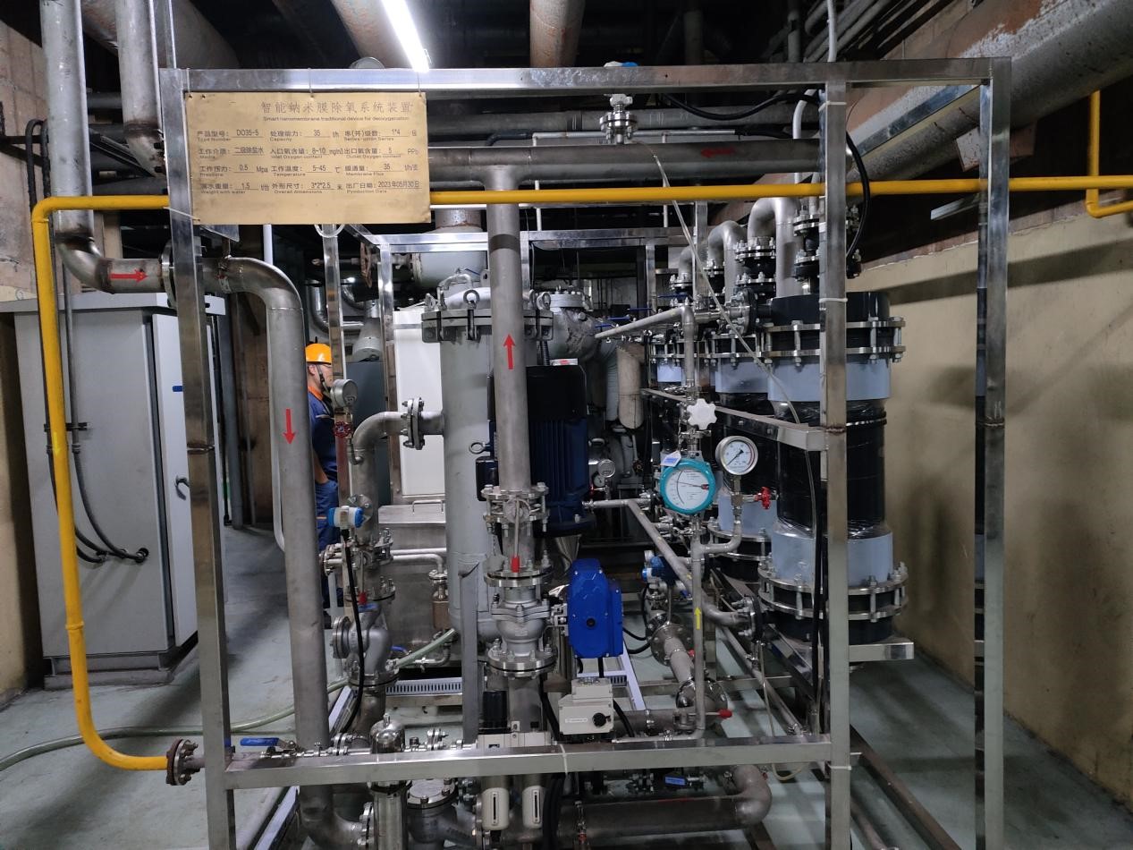 Power Plant Deoxygenation System